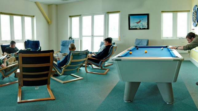 Bransfield House bar at Rothera research station Bransfield House bar at Rothera research station