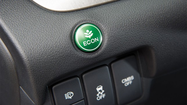 Honda CR-V 1.6 car dashboard by Paul Harmer