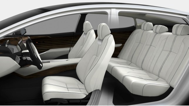 FCX Clarity interior FCX Clarity interior