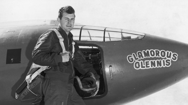 Record-setting test pilot, Chuck Yeager Record-setting test pilot, Chuck Yeager