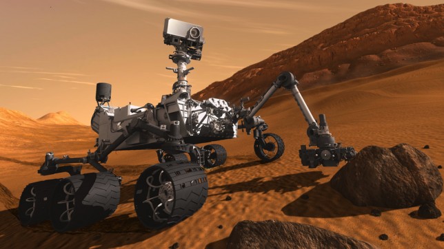 One of two Rovers on the surface of Mars One of two Rovers on the surface of Mars