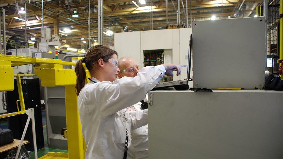 Advanced apprenticeship programme at Honda of the UK Manufacturing Ltd (HUM) in Swindon