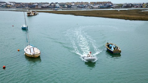 Honwave Honda boat
