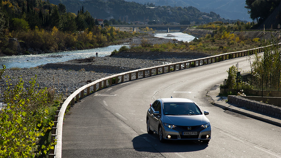 Civic 1.6 i-DTEC driving in the south of France by Paul Harmer