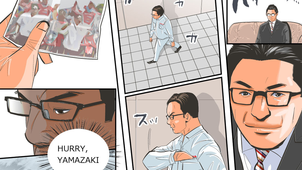 The Road to Dakar manga The Road to Dakar manga