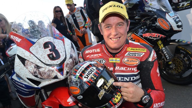 John_McGuinness Honda rider John McGuinness