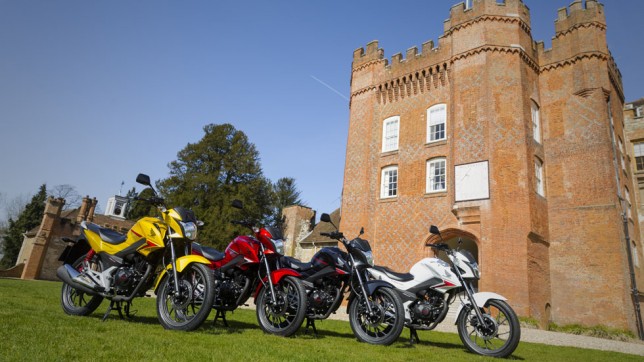 The Honda CB125F takes on Goodwood