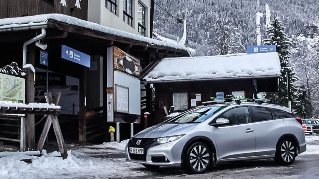 Honda Civic Tourer in Chamonix