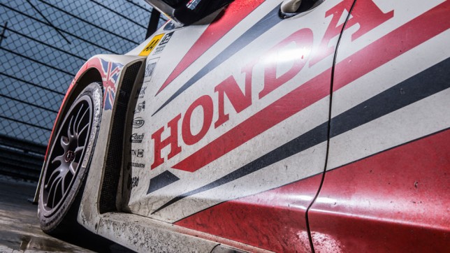 Honda Civic tourer at the BTCC