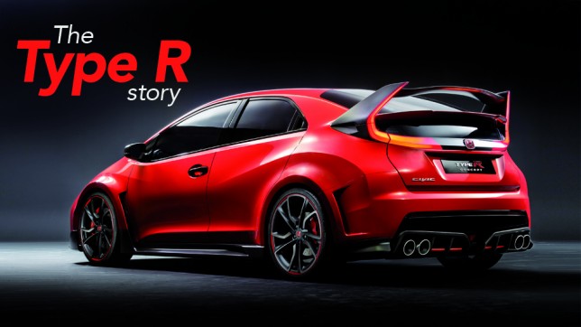 Honda Civic Type R Concept preview, Turin. 20 February 2014