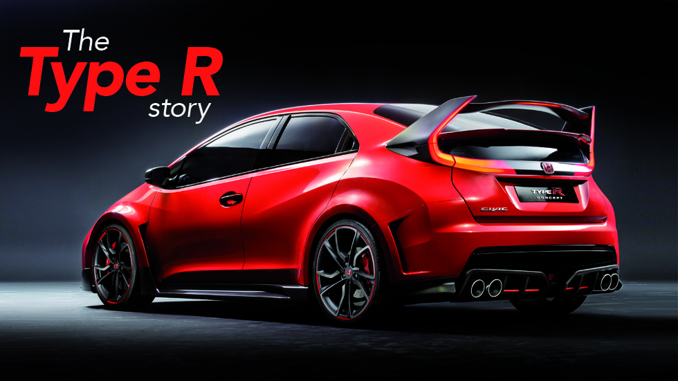 Honda Civic Type R Concept preview, Turin. 20 February 2014